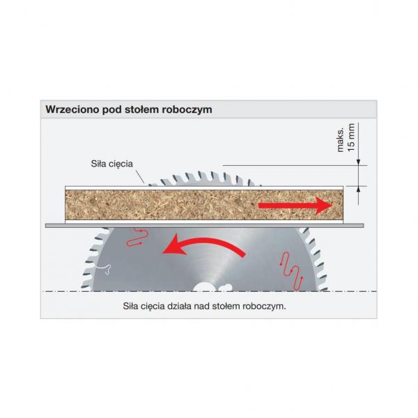 Piła do cięcia płyt obustronnie laminowanych - 303 x 3,2 / 2,2 x 30 Z60 FREUD LU3B