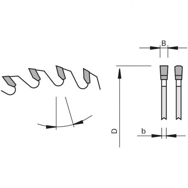 Piła STEHLE TRF 190 x 2,2 / 1,6 x 30 Z 56