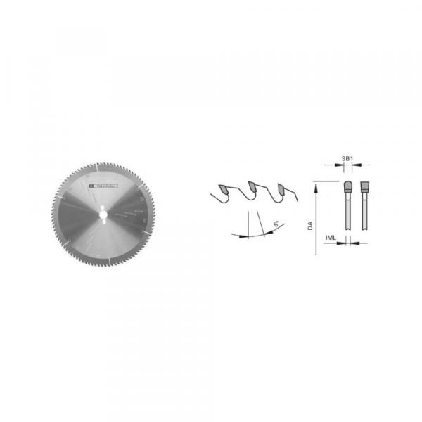 Piła STEHLE NE - Positiv 350 x 3,2 / 2,5 x 30 Z 108