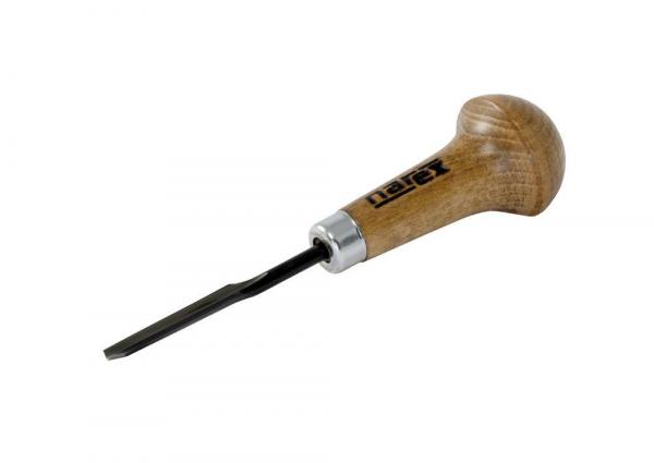 ZESTAW SNYCERSKI 5 SZ. (DŁUTO DO DRZEWORYTU PŁASKIE, U11, U8, U7, V41 60°) NAREX